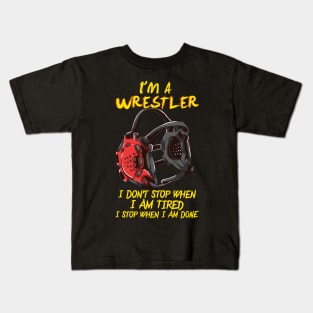 WRESTLING: I'm A Wrestler Gift Kids T-Shirt